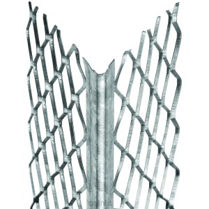 Innenputzprofil, 15x2500 mm, für exakte Kanten im Innenbereich. Putzträger für stabilen Putz.