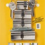 Logo Türzylinder-Set mit 4 Profilzylindern, Schrauben und 6 Schlüsseln auf gelber Verpackung.