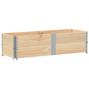 vidaXL Pflanzkübel 150x50cm aus Kiefernholz für Garten oder Balkon.