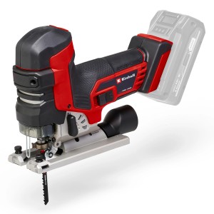 Einhell Akku-Stichsäge TP-JST 18/135 Li BL Solo, rot/schwarz, ohne Akku/Ladegerät.