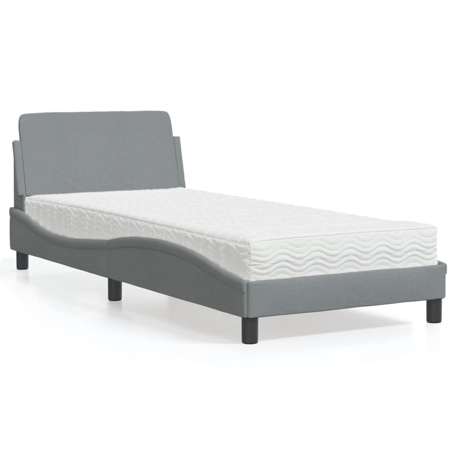vidaXL Bett Bett mit Matratze "Dover" günstig online kaufen