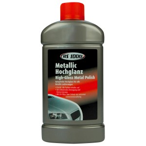 RS1000 Metallic-Hochglanz Politur (500 ml) für Autopflege und Lackschutz.
