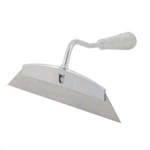 Galaflor Rübenhacke, 18 cm, mit Holzstiel. Gartenhandgerät zum Jäten und Auflockern des Bodens.