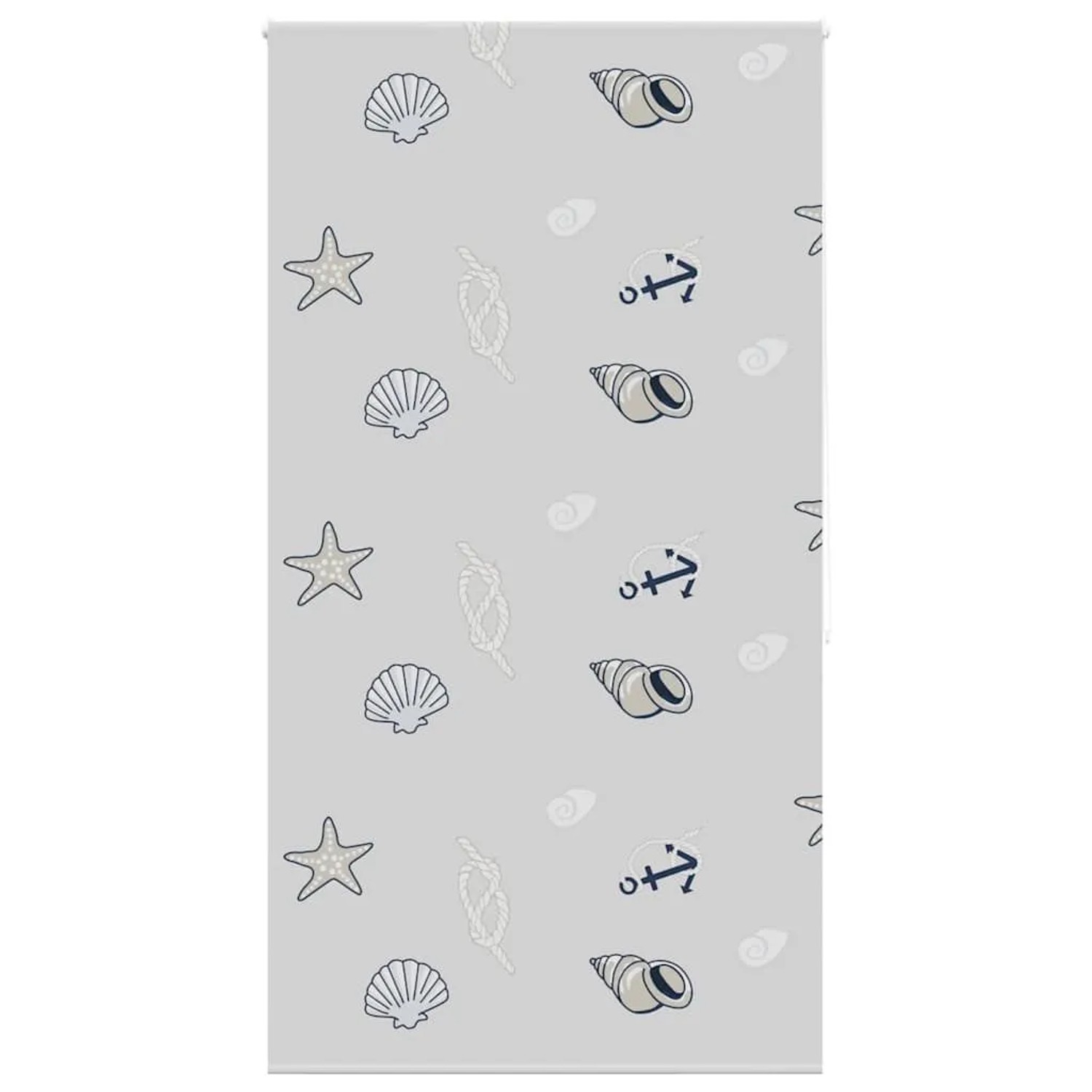 vidaXL Duschrollo 120x240 cm Stoffbreite 116 cm 4014893