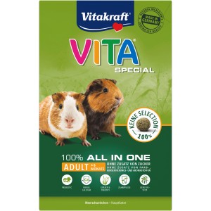 Vitakraft Vita Special Adult Meerschweinchenfutter, 600g Packung.