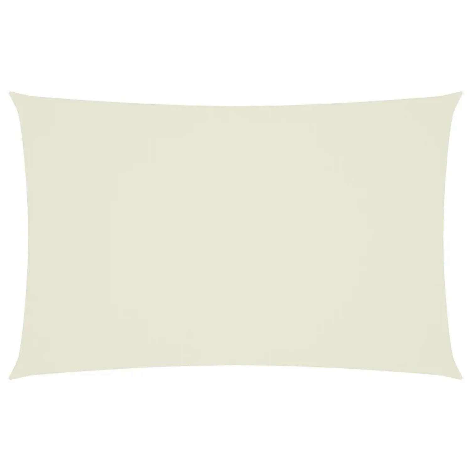 Furnicato Sonnensegel Oxford-gewebe Rechteckig 25x5 M Creme