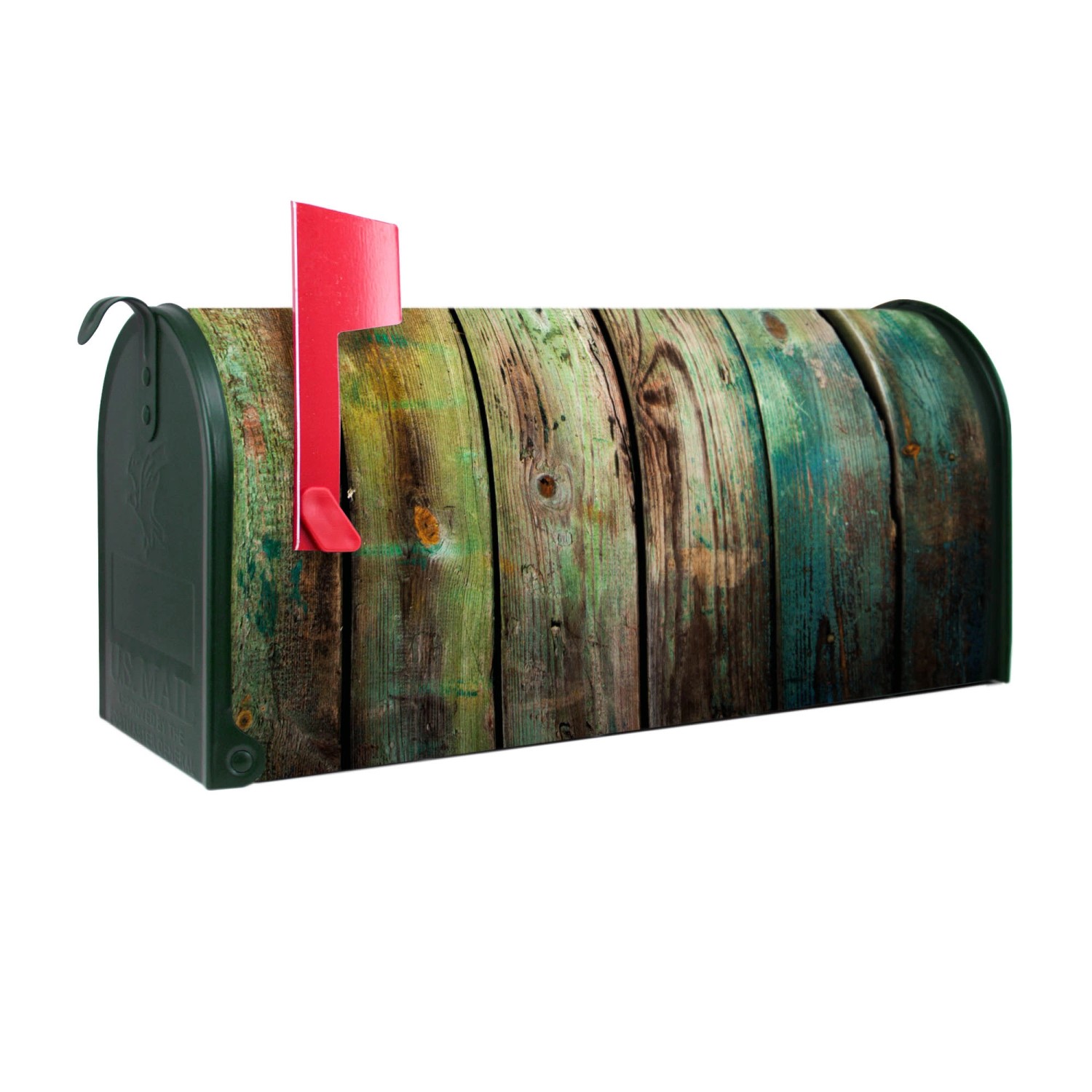 Banjado Amerikanischer Briefkasten Grün 48x22x16cm US Mailbox Letterbox Pos günstig online kaufen