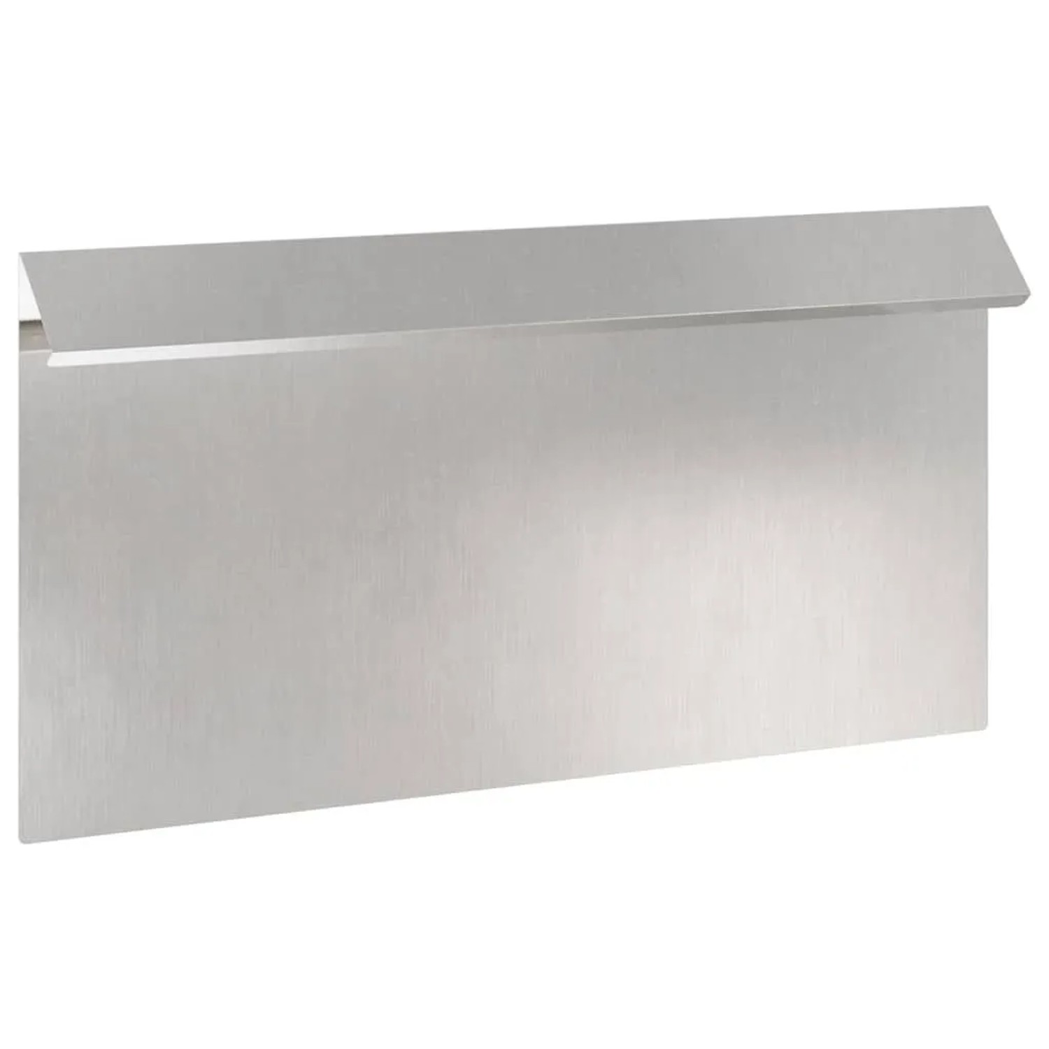 vidaXL Schneckenzaun Silber 50 x 3,5 x 25 cm Edelstahl 874849