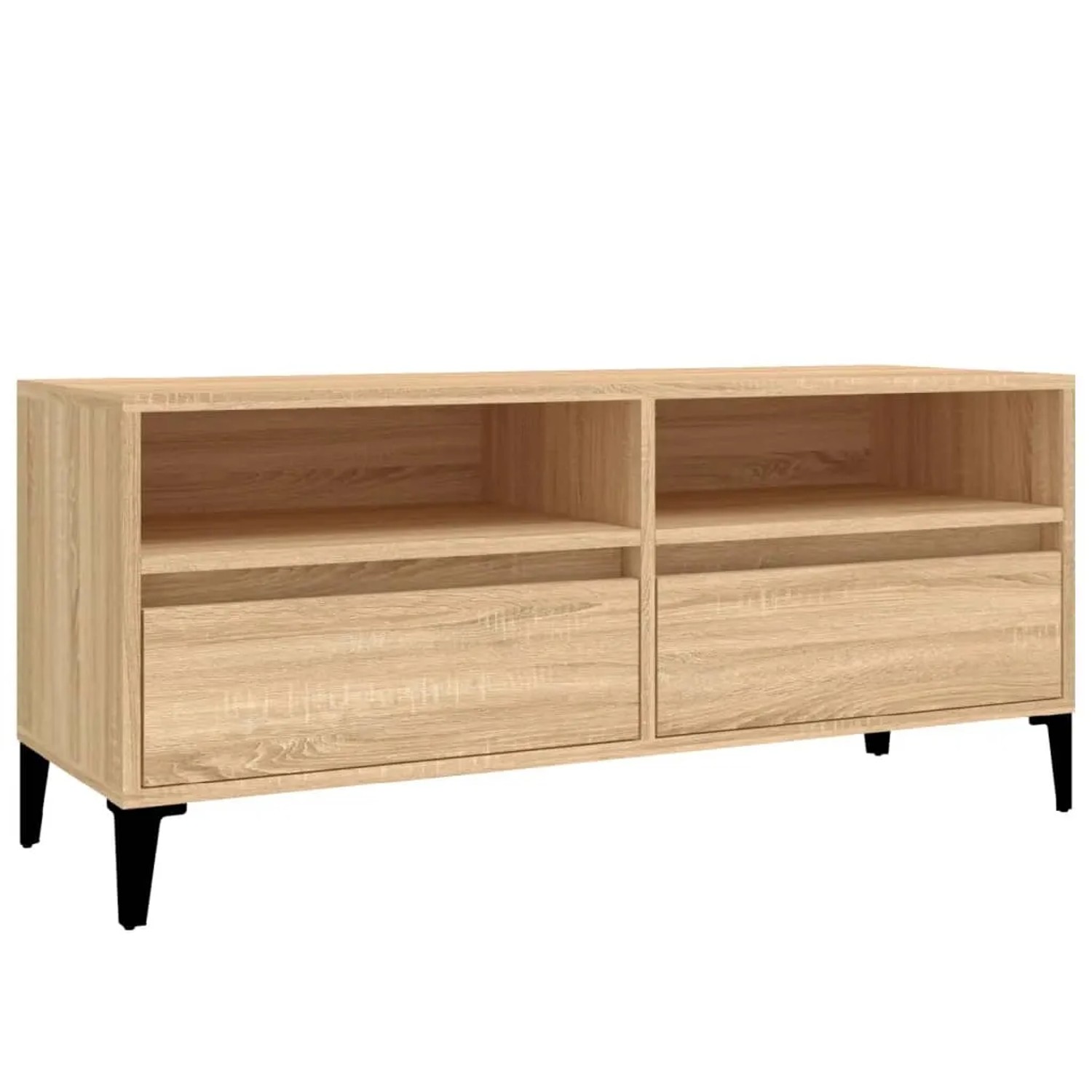 vidaXL TV-Schrank Sonoma-Eiche 100x34,5x44,5 cm Holzwerkstoff 831904