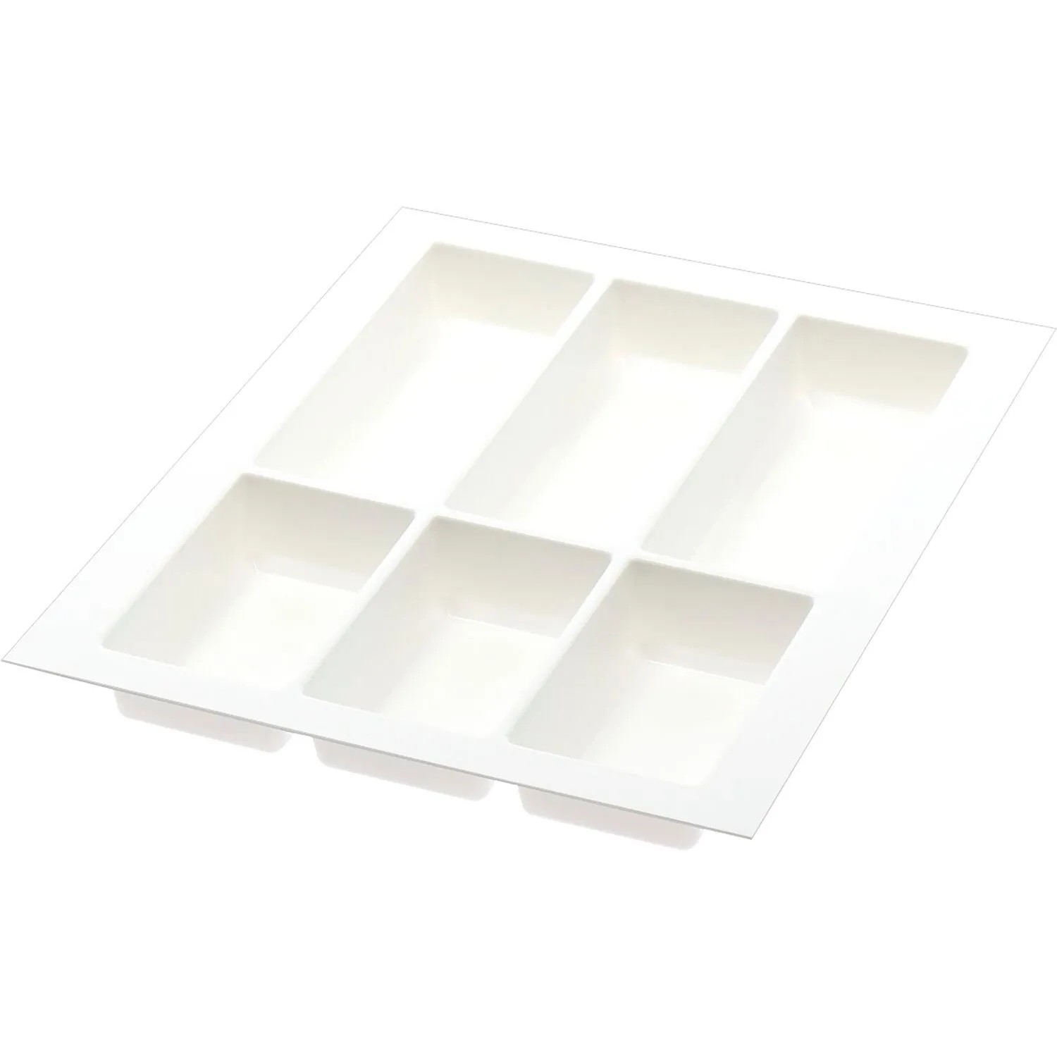 Agoform Besteckeinsatz Classico Kürzbar 490x390x50,5mm Kunststoff Weiß