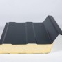 Detailaufnahme Dachpaneel für Gerätehaus Classico Lounge XL, isoliert, Stahlstärke 0,9 mm.