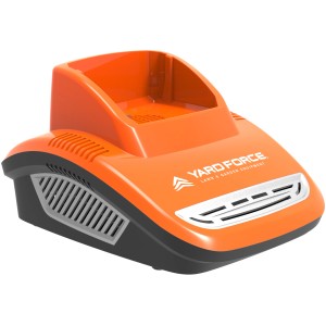 Yard Force Ladegerät AL M25C für 60V Akkus, orange/schwarz.