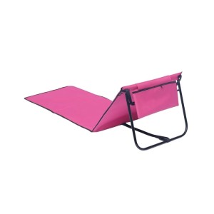 Lex Strandliege Strandmatte Sonnenmatte Badematte Liege Faltbar mit Tasche Pink
