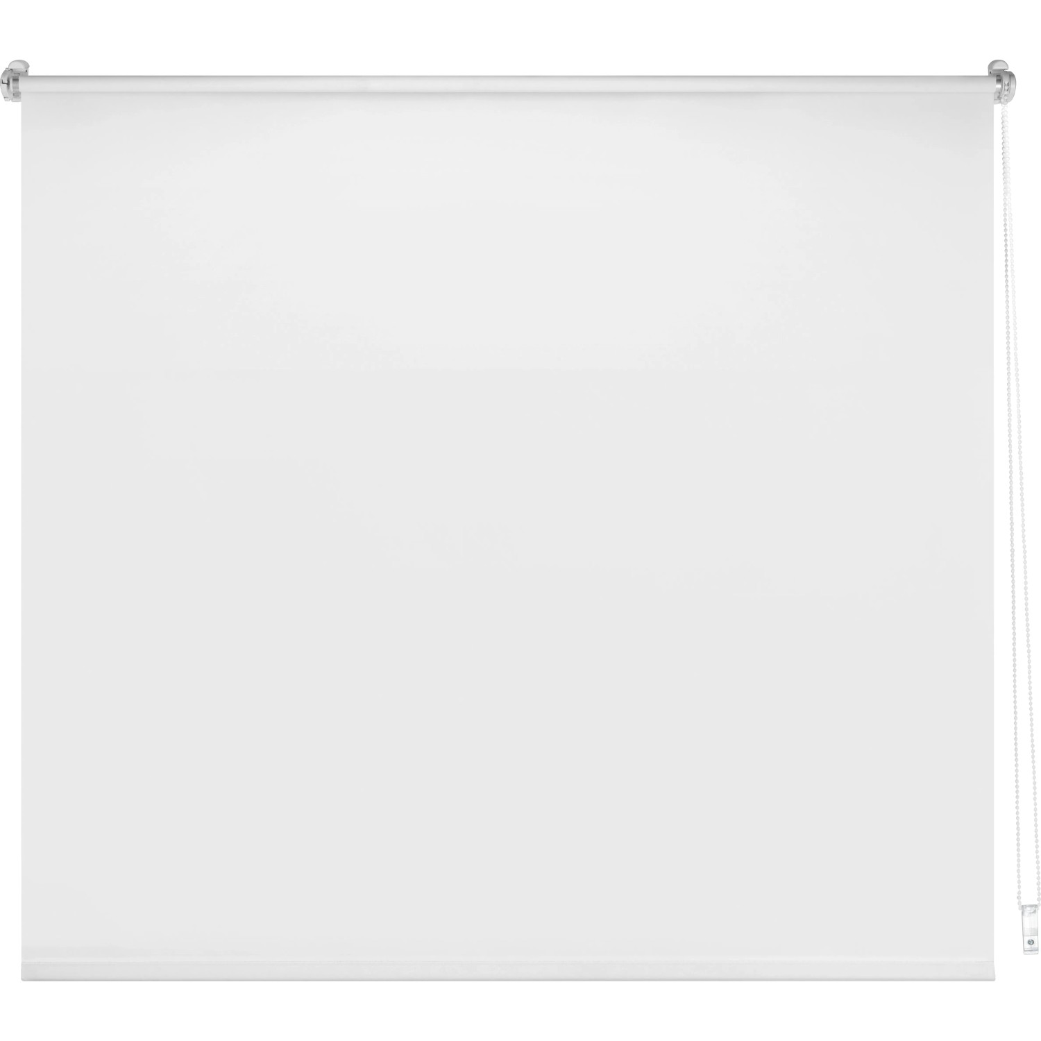 Weißes Tageslicht-Rollo Zamora, 120x175 cm, für Sichtschutz ohne Verdunkelung.