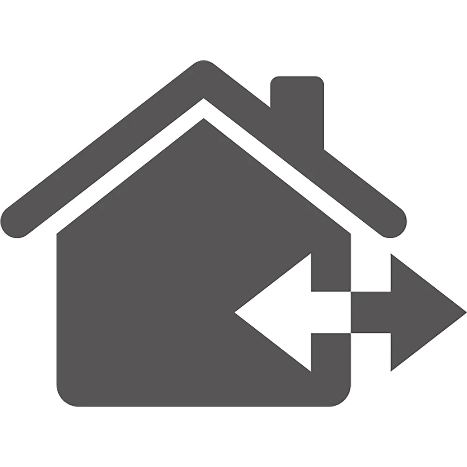 Symbol für Innen- und Außenbereich Anwendung des Stegu Powerelastik Fliesenklebers.