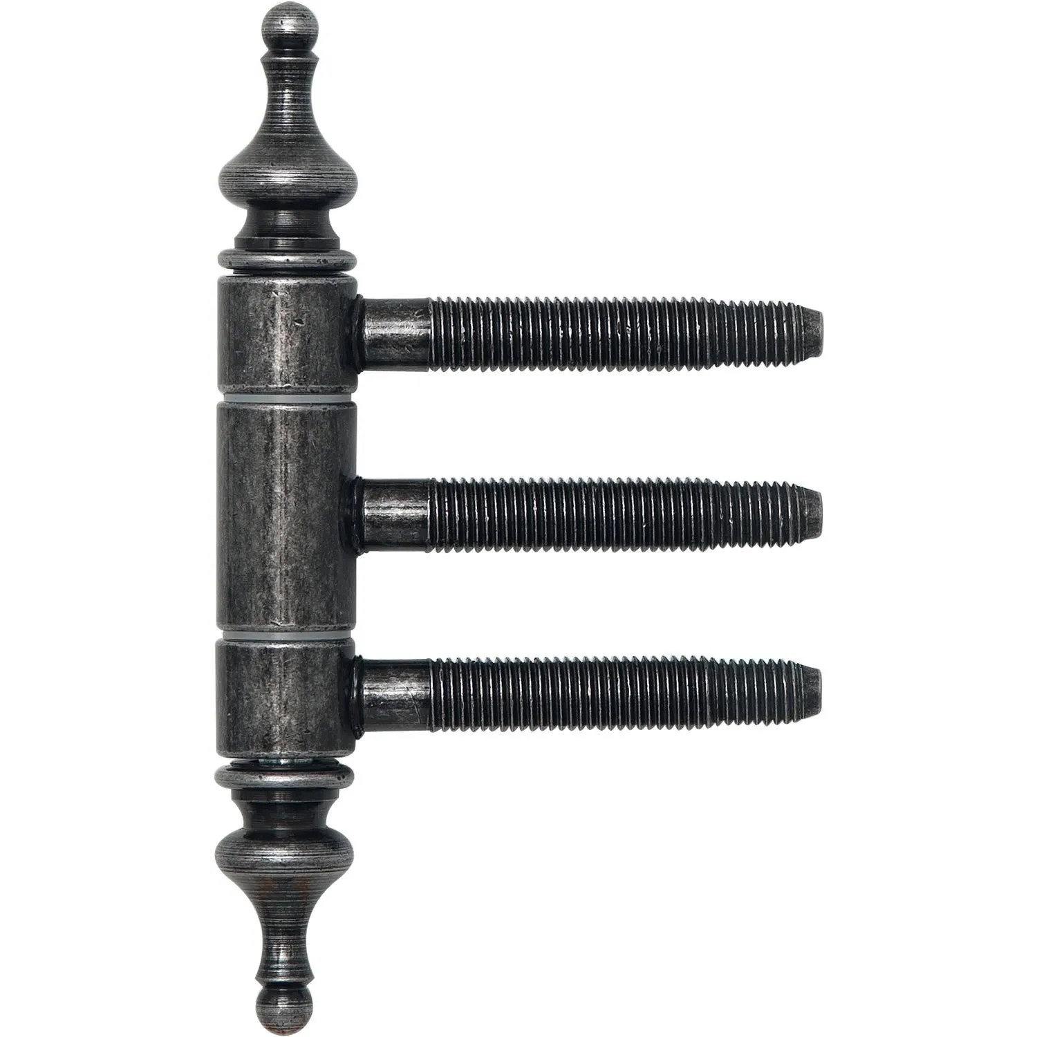 Sfs Einbohr-Zierband 3-teilig ø 18 mm mit Aushängesicherung Eisen Schwarz Antik