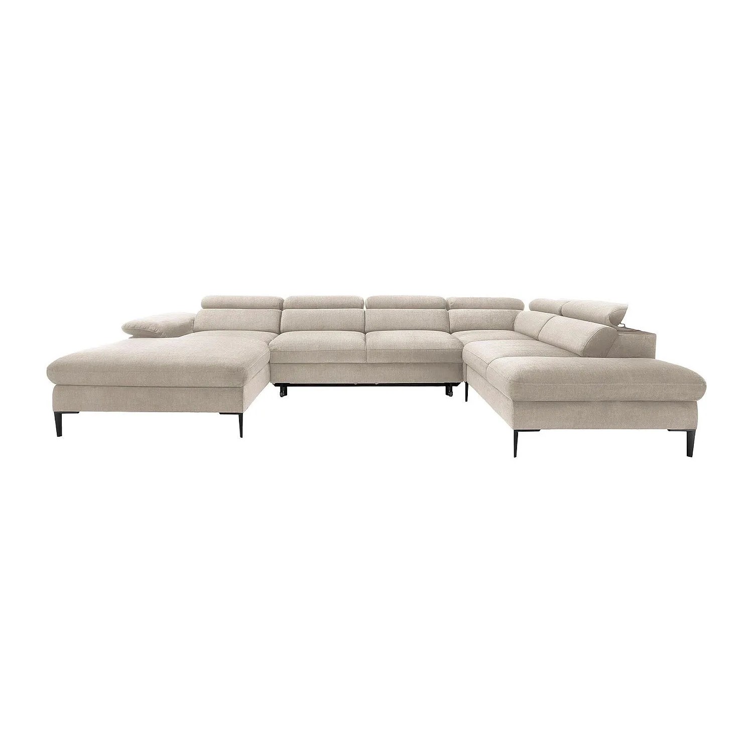 Vente-unique Schlafsofa Sepina Beige 353 cm