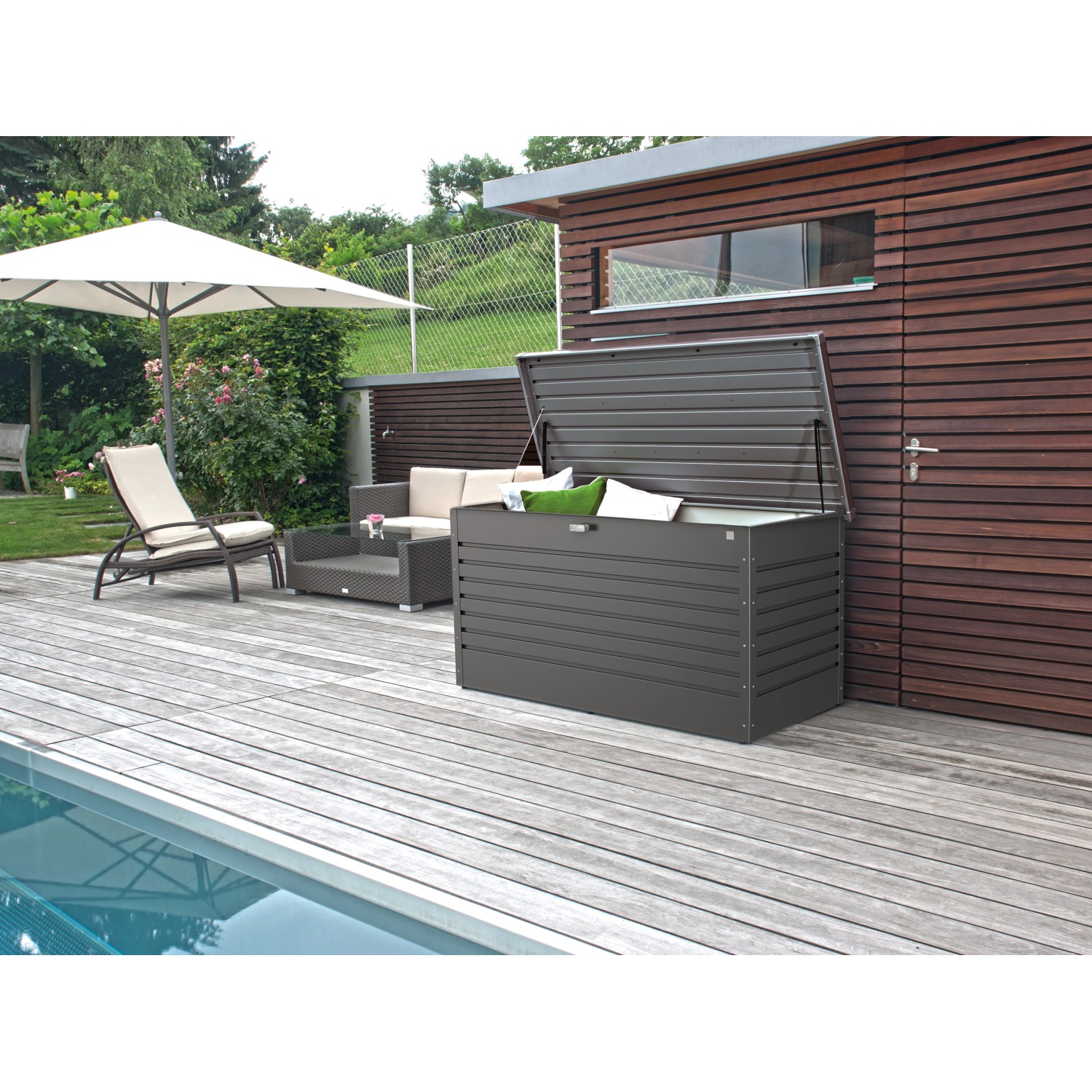 Biohort FreizeitBox Gr. 200 DunkelgrauMetallic kaufen bei OBI