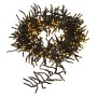 LED-Büschellichterkette mit 1152 warmweißen LEDs und schwarzem Kabel für Innen- und Außenbereich.