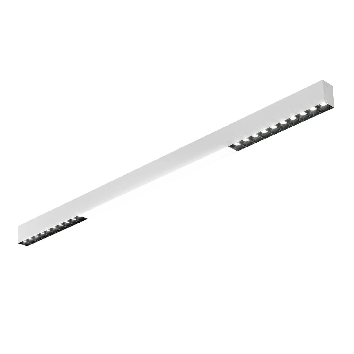 NETTLIFE LED Deckenleuchte aus Metall L107cmWeiß-2