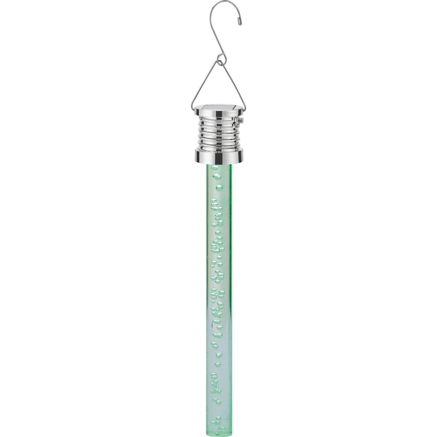 Solar-Hängeleuchte Stab LED Grün Ø 3 cm x 22 cm günstig online kaufen
