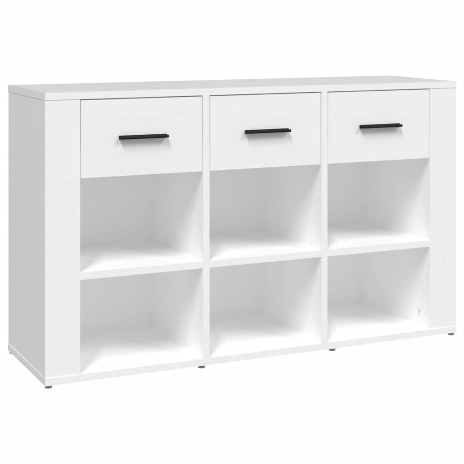 vidaXL Sideboard Weiß 100x30x59,5 cm Holzwerkstoff 821004