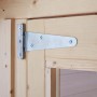 Detailansicht: Beschlag an der Tür vom Bertilo Holz-Gartenhaus Osterbek.