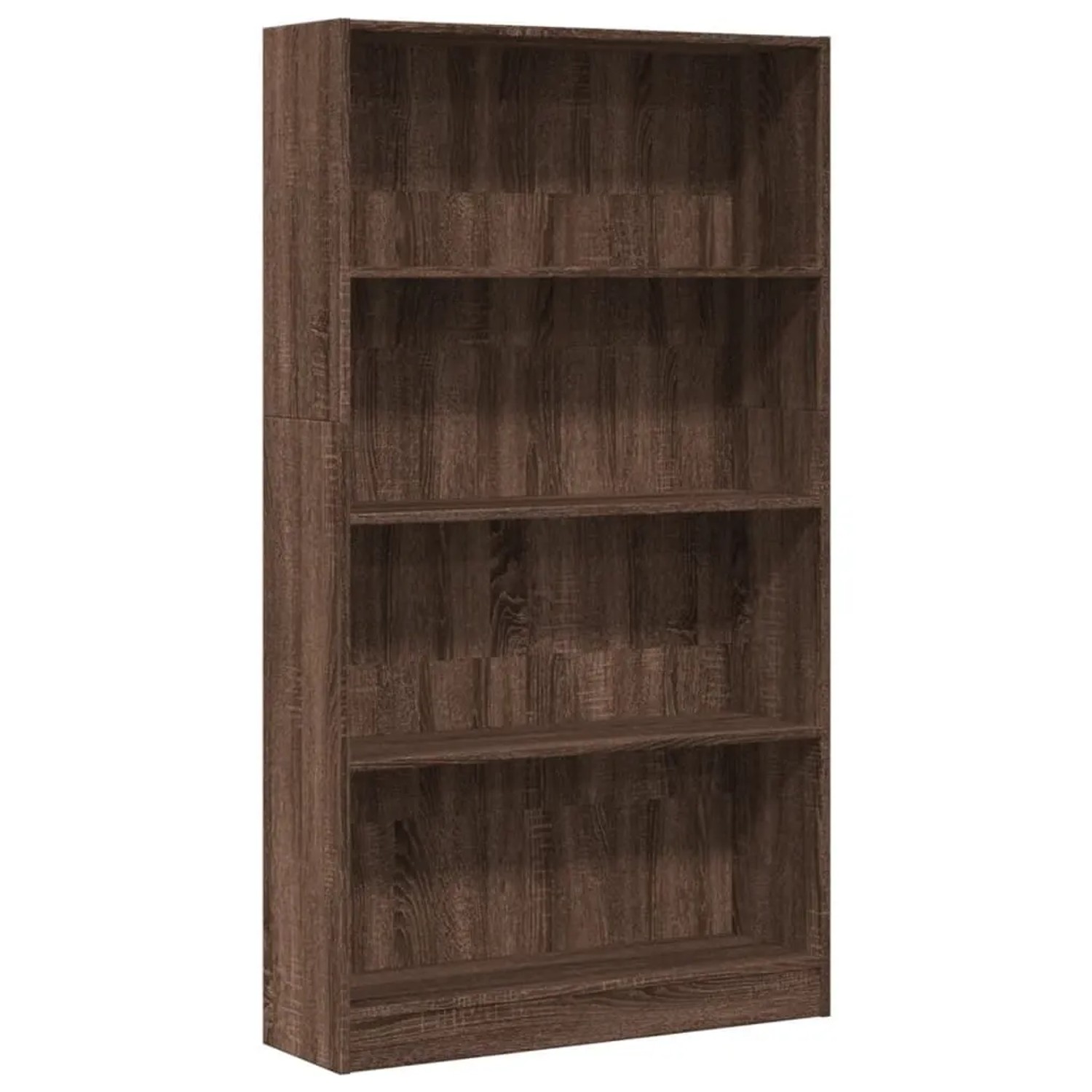 vidaXL Bücherregal Braun Eichen-Optik 80x24x143 cm Holzwerkstoff 857850 günstig online kaufen
