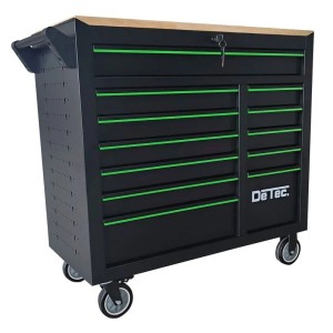 DeTec. Heavy Duty XXL Werkstattwagen Master Edition Mit 261 Teiligem Werkzeug Set 12 Schubladen 11 Bestückt Mit Soft Close Funktion