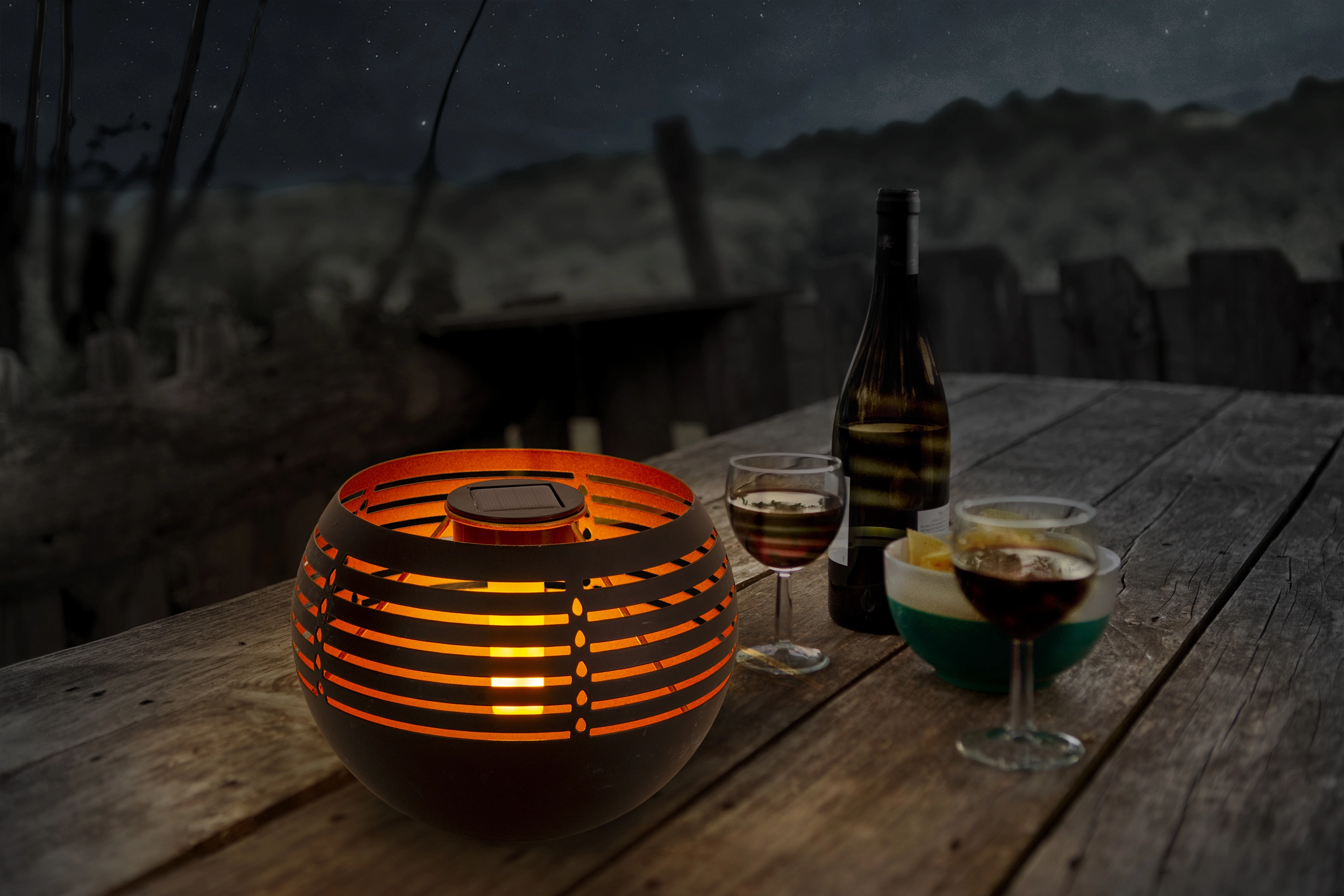 Näve LED Deko Solar Tischleuchte 16 cm Lichtfarbe Warmweiß mit  Flammeneffekt kaufen bei OBI