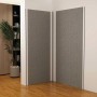 Duschparadies 120 x 100 x 210cm Duschrückwand Duschrückwände Wandverkleidung Premium Aluverbundplatte 3mm Fliesenersatz Zementgrau_3