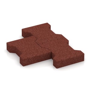WARCO Pflasterstein Ziegelrot 200 x 165 x 43 mm  0,0278 m²