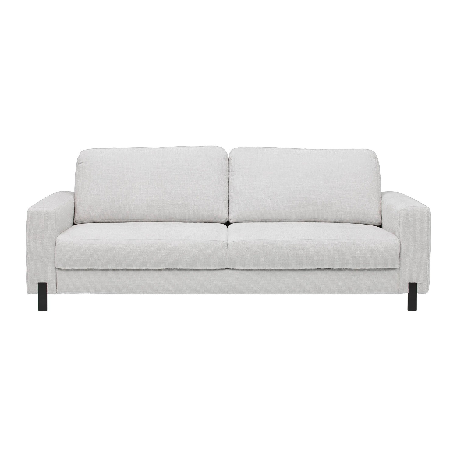 Mömax 3-Sitzer-Sofa Piega Silberfarben