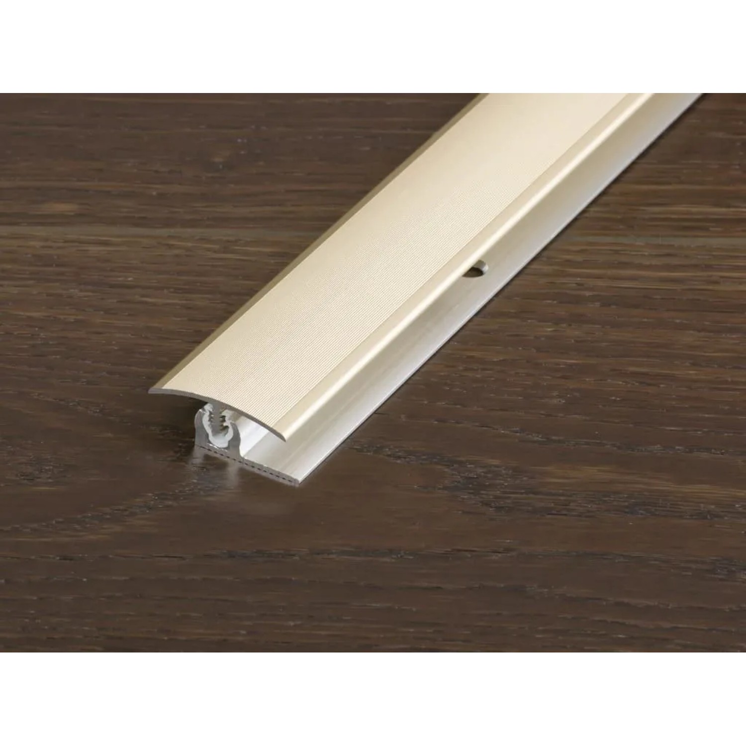 Proline Abschlussprofil PROVARIOclip Universal Aluminium Eloxiert Champagne 100 cm Lang