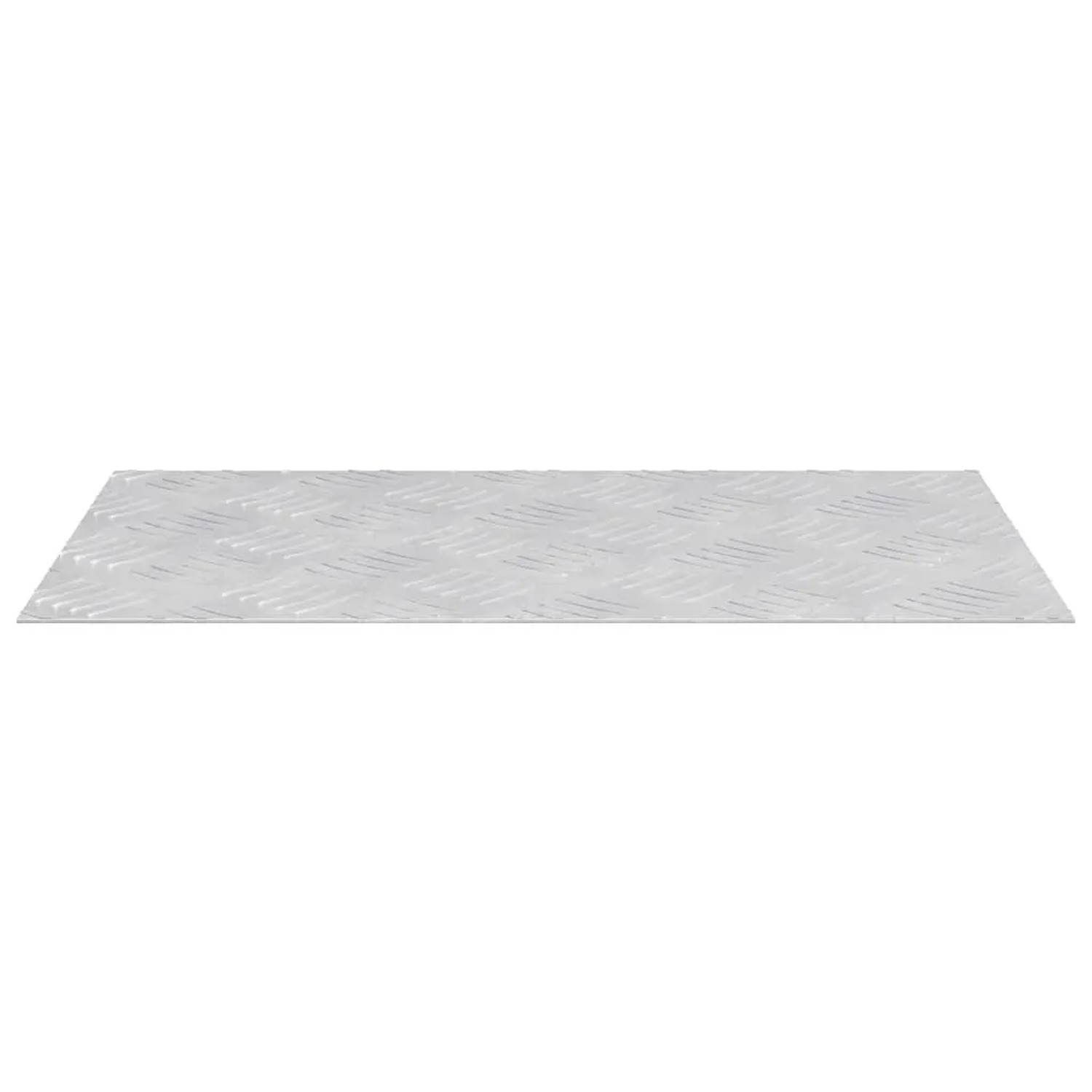 vidaXL Rautenscheiben 4 Stk Silber 50 x 30 cm Aluminium 4104292