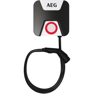 AEG Wallbox Supreme LINE 22 kW mit Kabel, Ladestation für Elektroautos.