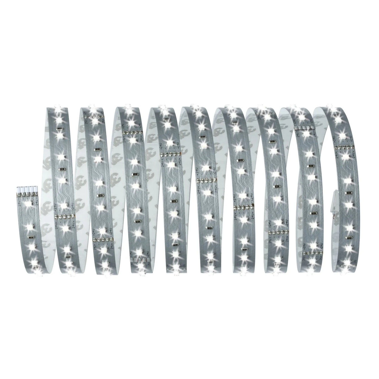 Flexibler Paulmann MaxLED 500 LED-Streifen, 3 m, Tageslichtweiß, unbeschichtet.
