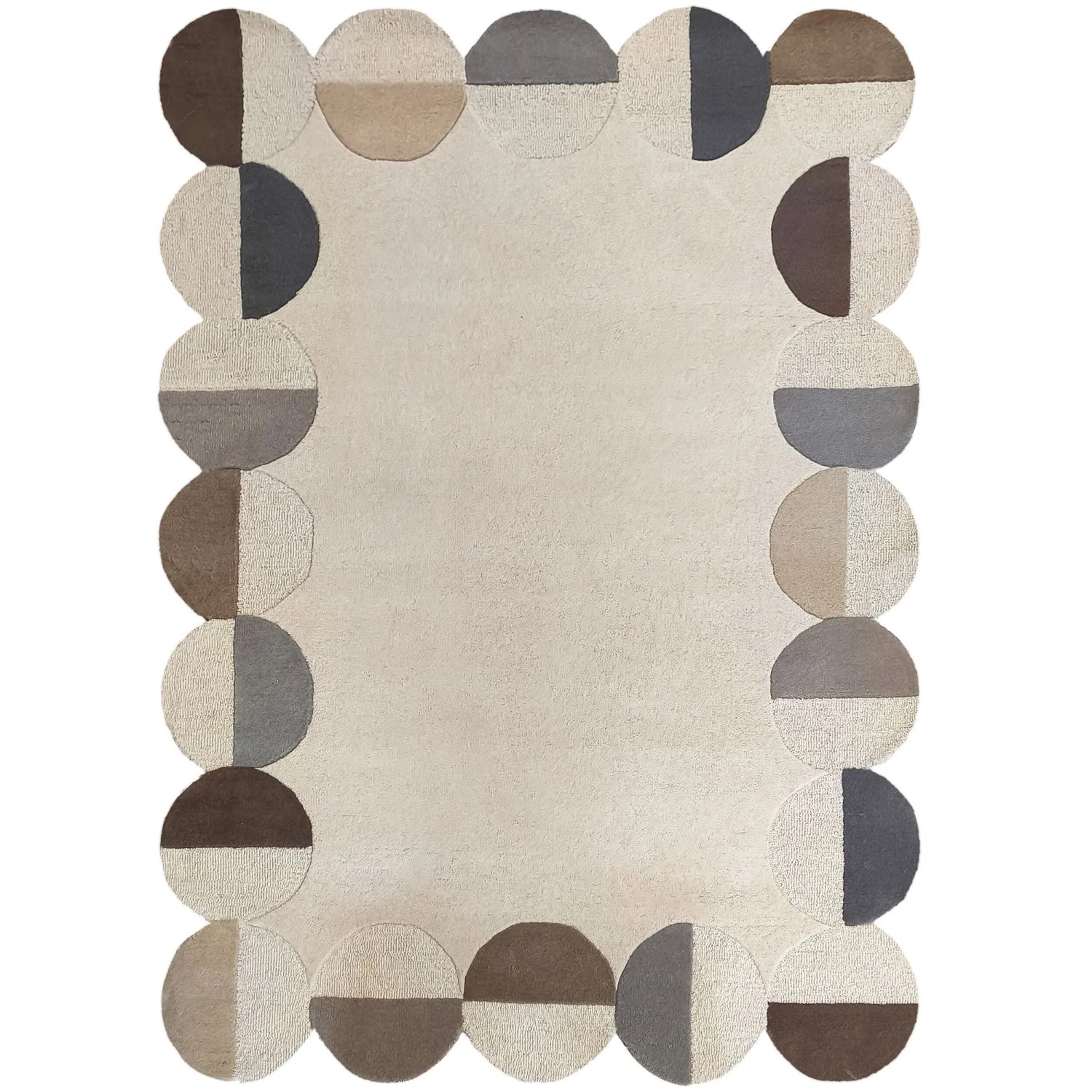 Flair Rugs Hochflorteppich Medina Jute 200 cm x 290 cm Mehrfarbig