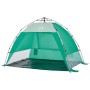vidaXL Strandzelt 2 Personen Seegrün Quick Release Wasserdicht 4005300
