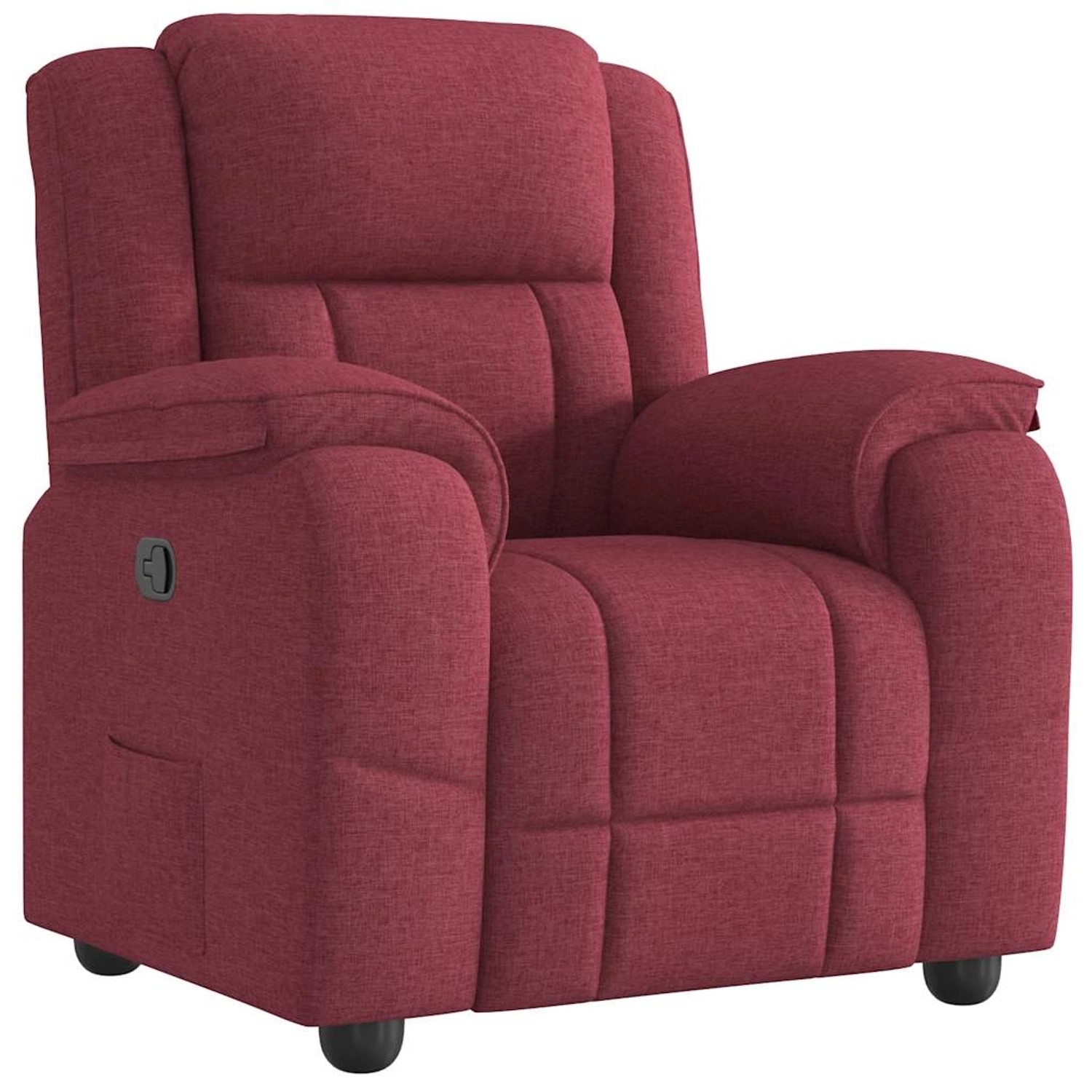 vidaXL Relaxsessel Weinrot Stoff 4015703 günstig online kaufen