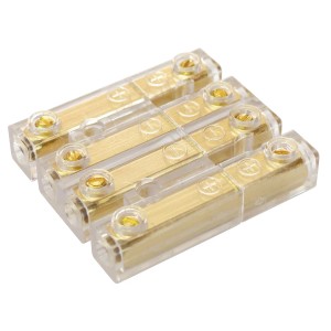 Rockwood Bananenstecker, 4-fach vergoldet, für sicheren Halt und gute Leitfähigkeit im Auto.