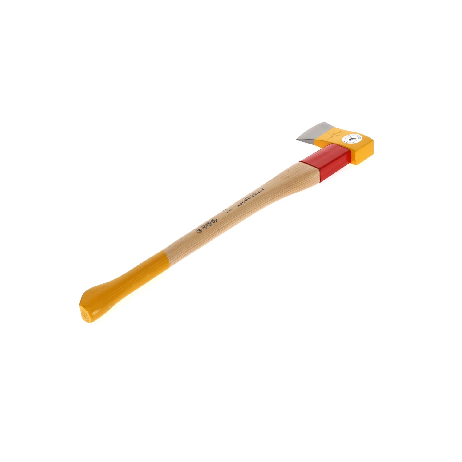Ochsenkopf Axt OX 648 H-1257 Spalt-Fix® mit Hickory-Stiel, ideal zum Spalten von Holz.