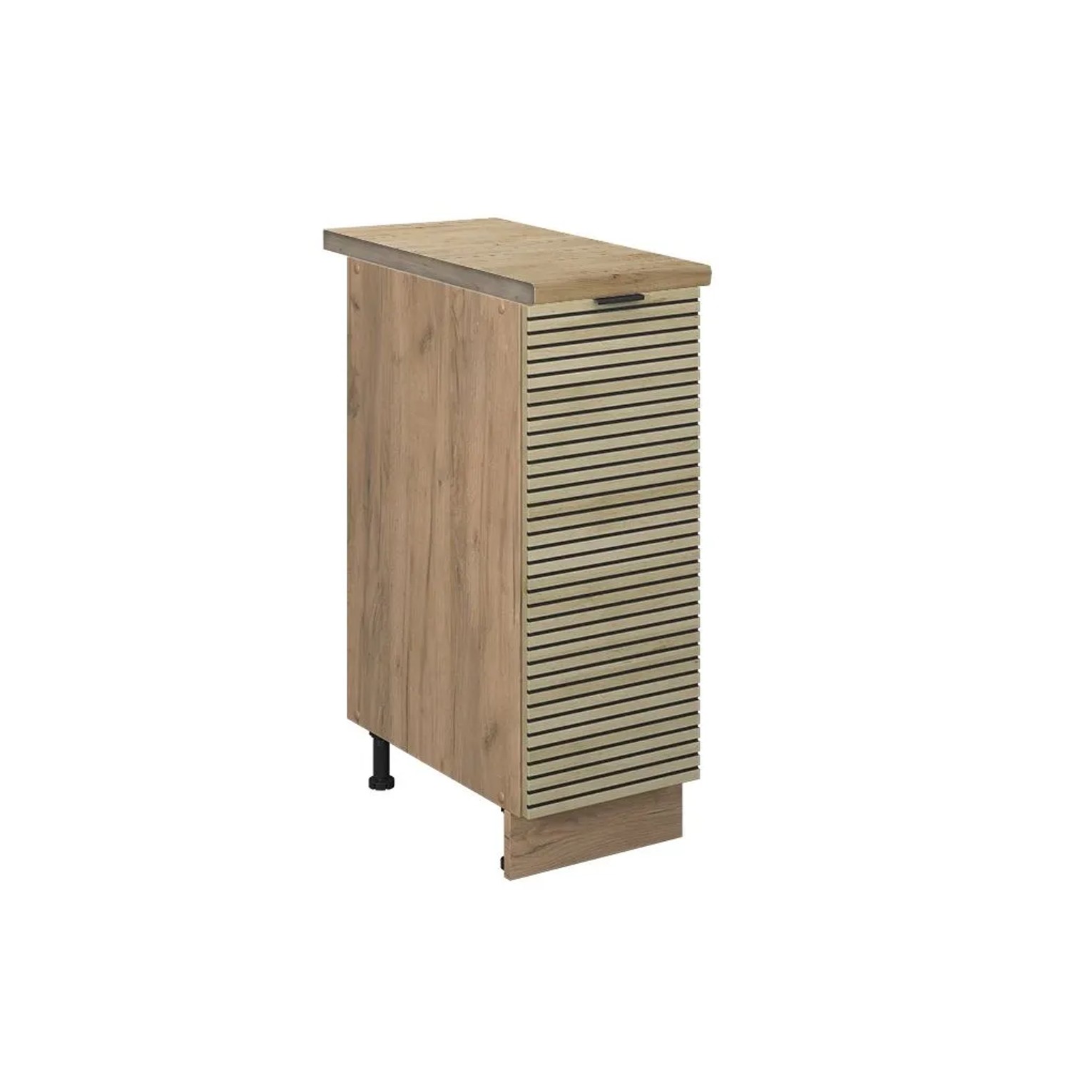 Vicco Apothekerschrank Fame-Line Eiche Paneel 30 x 82 AP Eiche Art Nr 51398