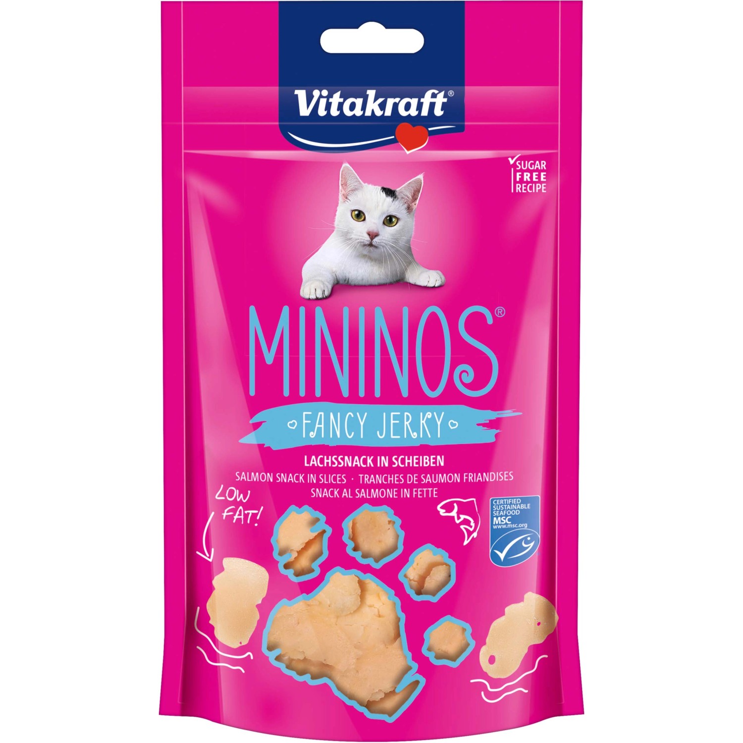 Vitakraft Mininos Lachssnack 40 g