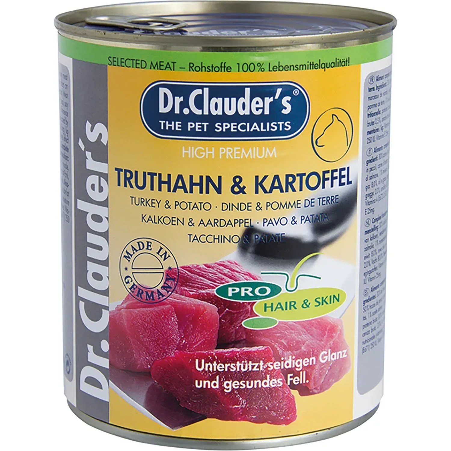 Dr. Clauder Hunde-Nassfutter Selected Meat Pro Truthahn Kartoffel 800 g  kaufen bei OBI