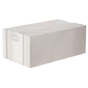 Porenbeton Planblock, 599x199 mm, PPW-2-04, ideal für Bad- und Duschtassen.