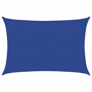vidaXL Sonnensegel 160 g/m² Blau 2,5x3,5 m HDPE 311508