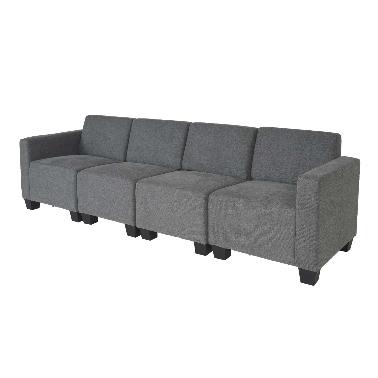 MCW Modular 4-Sitzer Sofa Couch Moncalieri Grau günstig online kaufen
