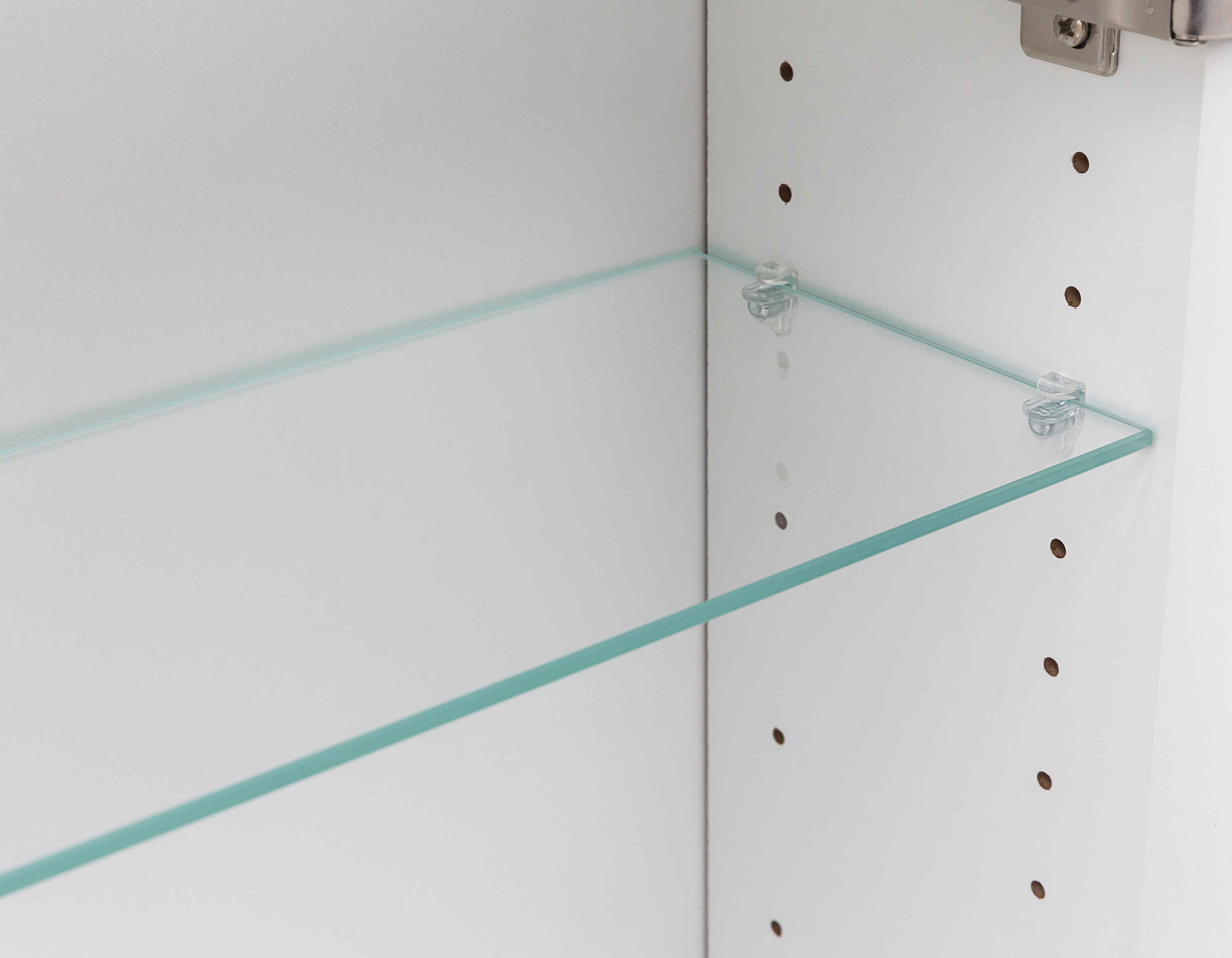 Held Spiegelschrank Ferrara Weiß 100 cm mit Softclose Türen