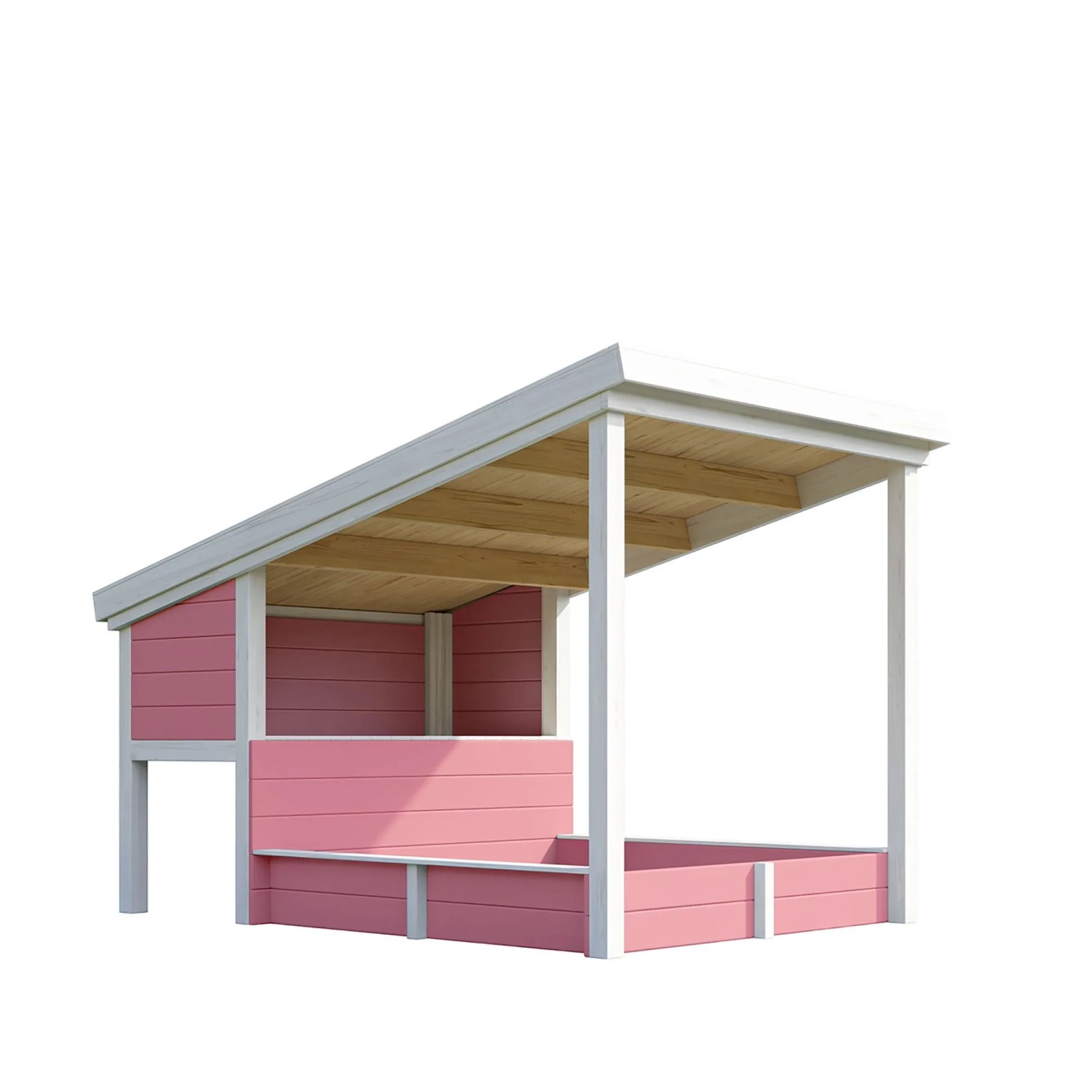 Lasita Sandkasten Pippi 1 Rosa 158,6 cm x 247,1 cm günstig online kaufen